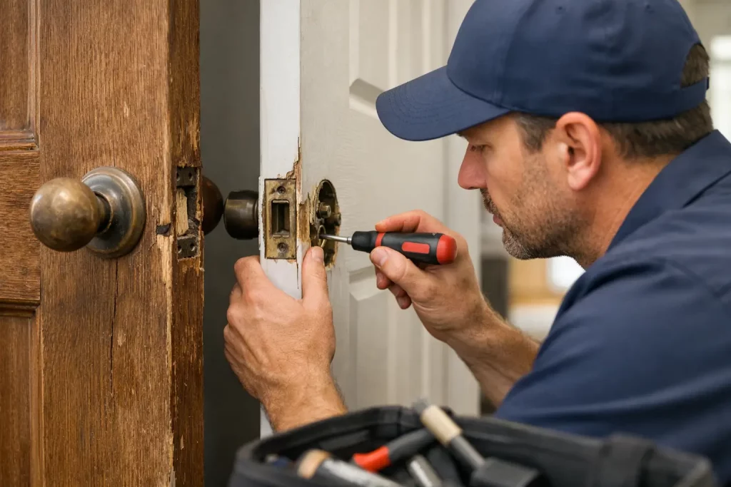 Door Repair Service for Stuck or Damaged Doors