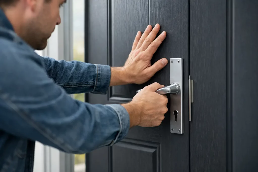 How to Open a Jammed Composite Door