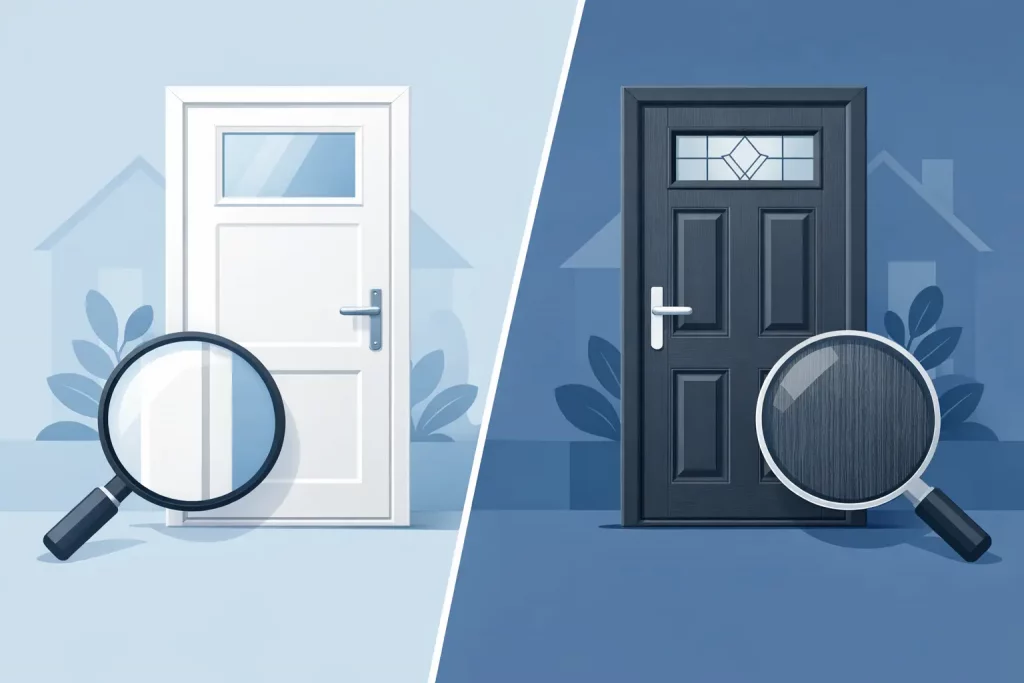 How to Tell Difference Between uPVC and Composite Doors