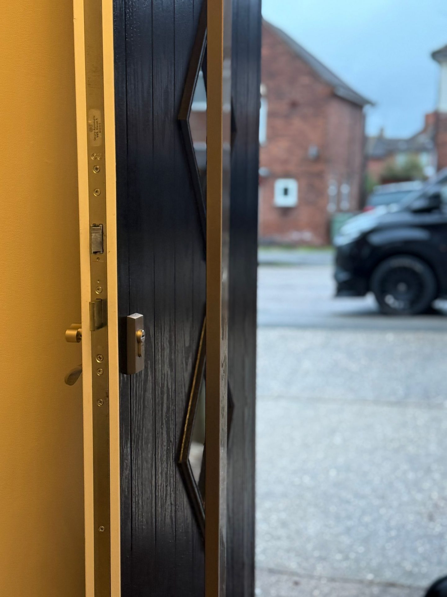 Composite door lock repaired in Arnold, Nottingham